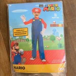 Super Mario Costume 3T-4T